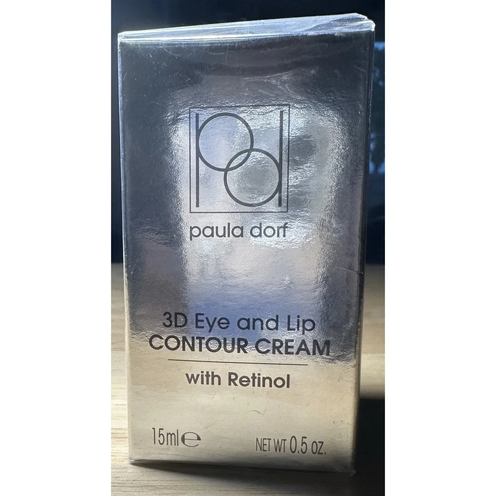 Paula Dorf 3 D Eye And Lips Contour Cream With Retinol 0.5 Oz NIB